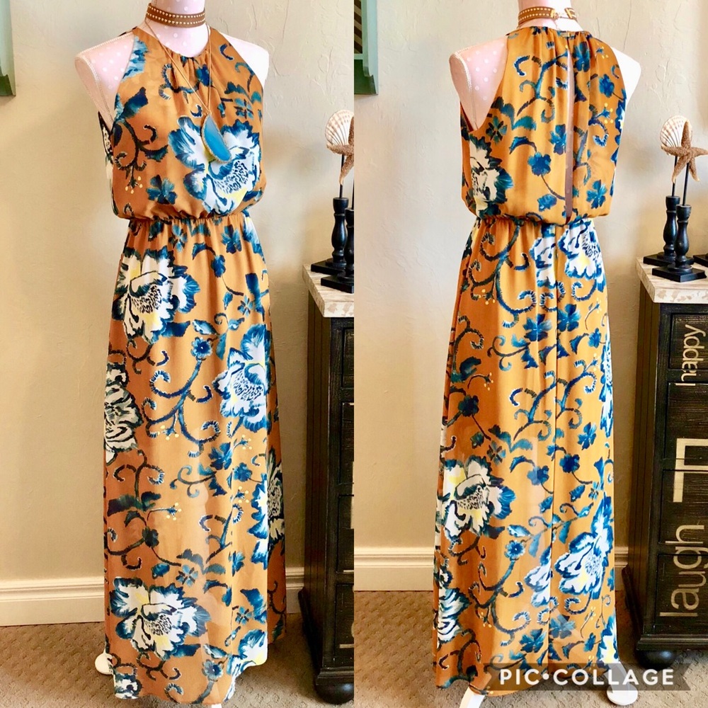 Floral Summer Maxi Dress • NEW!
